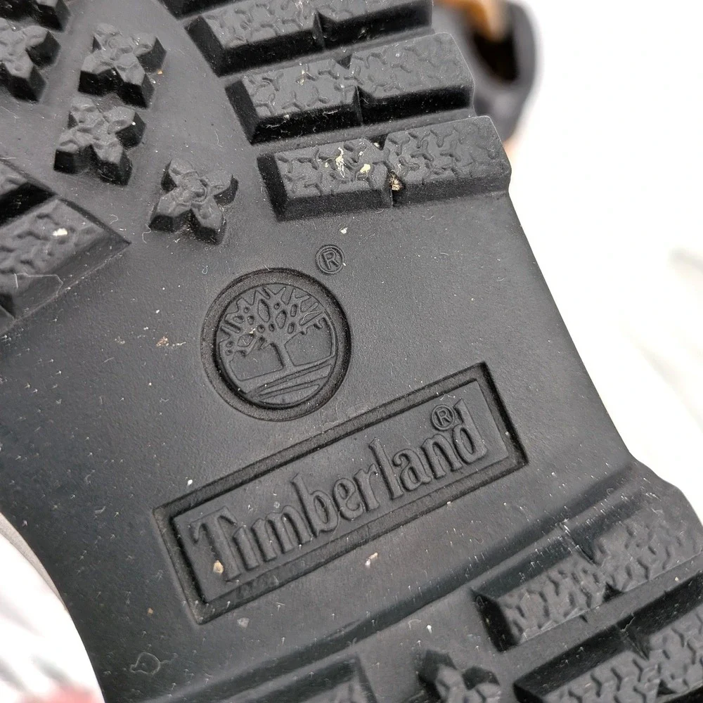 Timberland Toddler Boots Wheat Leather Hiking Lace Up Size‎ 5 Kids